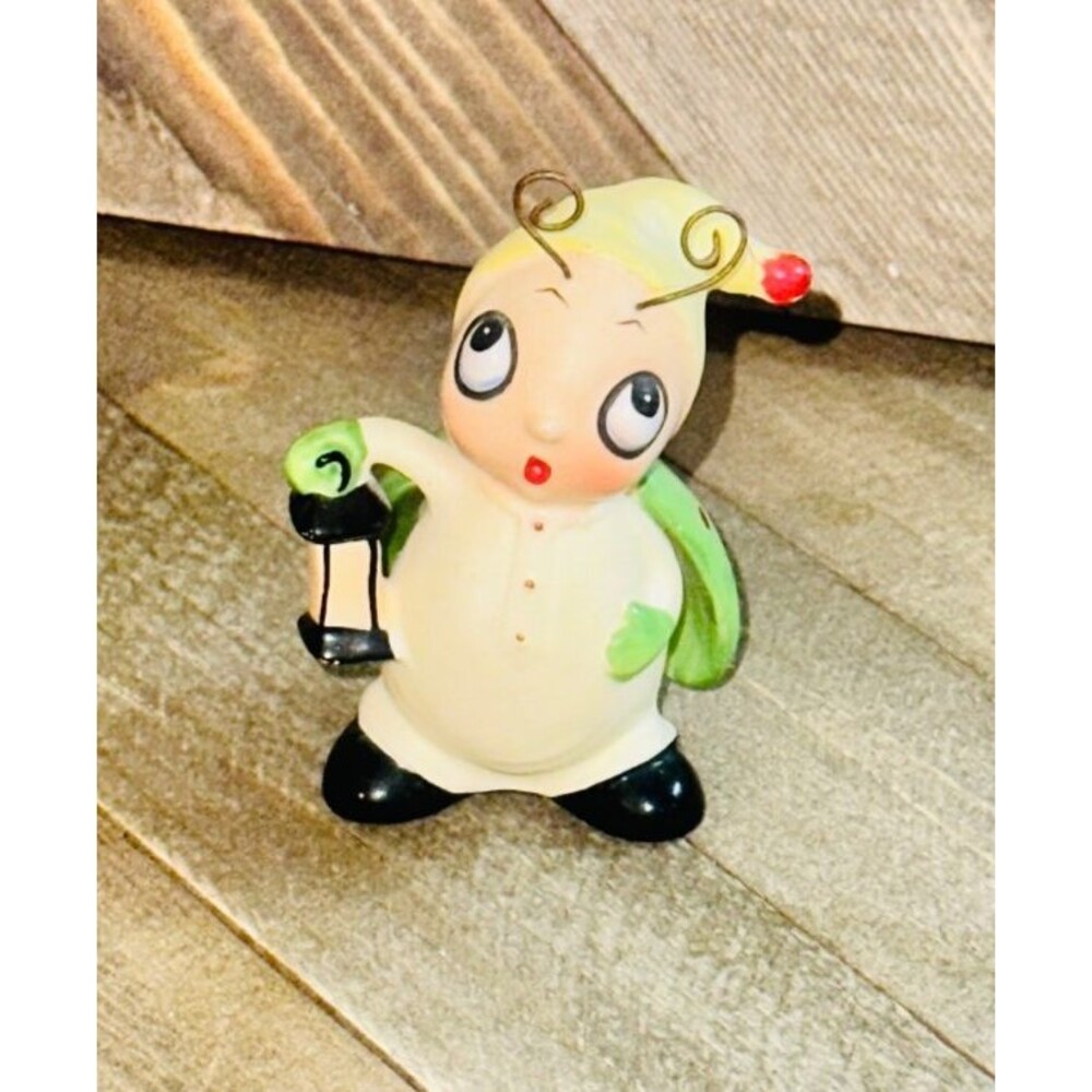 Vintage Josef Originals Firefly Lantern Buggy Bug Series Exc. Rare